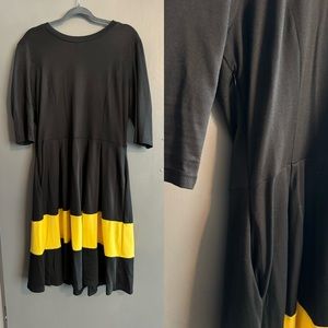 Long Sleeve Dress with Pockets